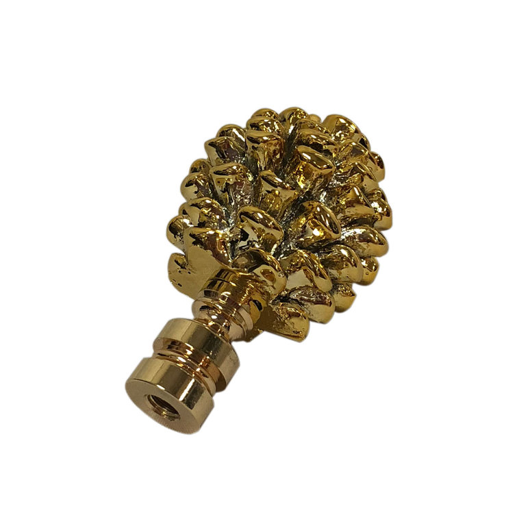 RoyalDesigns Pine Cone Lamp Finial Wayfair